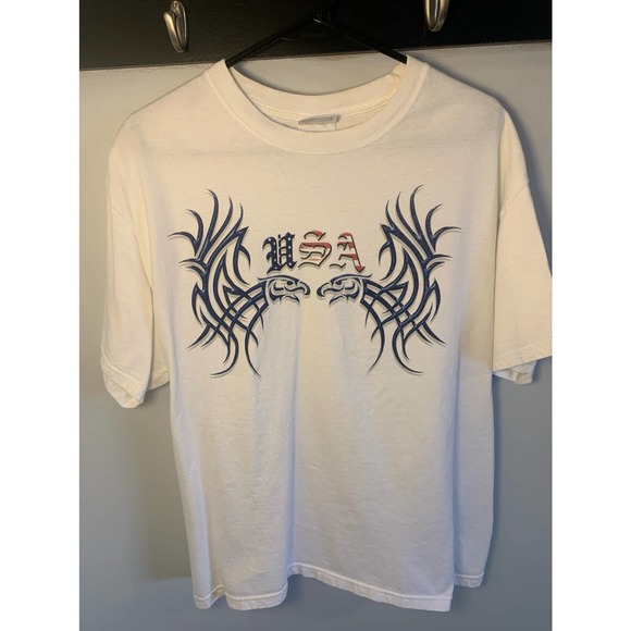 Vintage 90s Hanes Heavyweight graphic tee - Picture 1 of 4